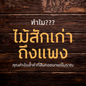 ไม้สักเก่า